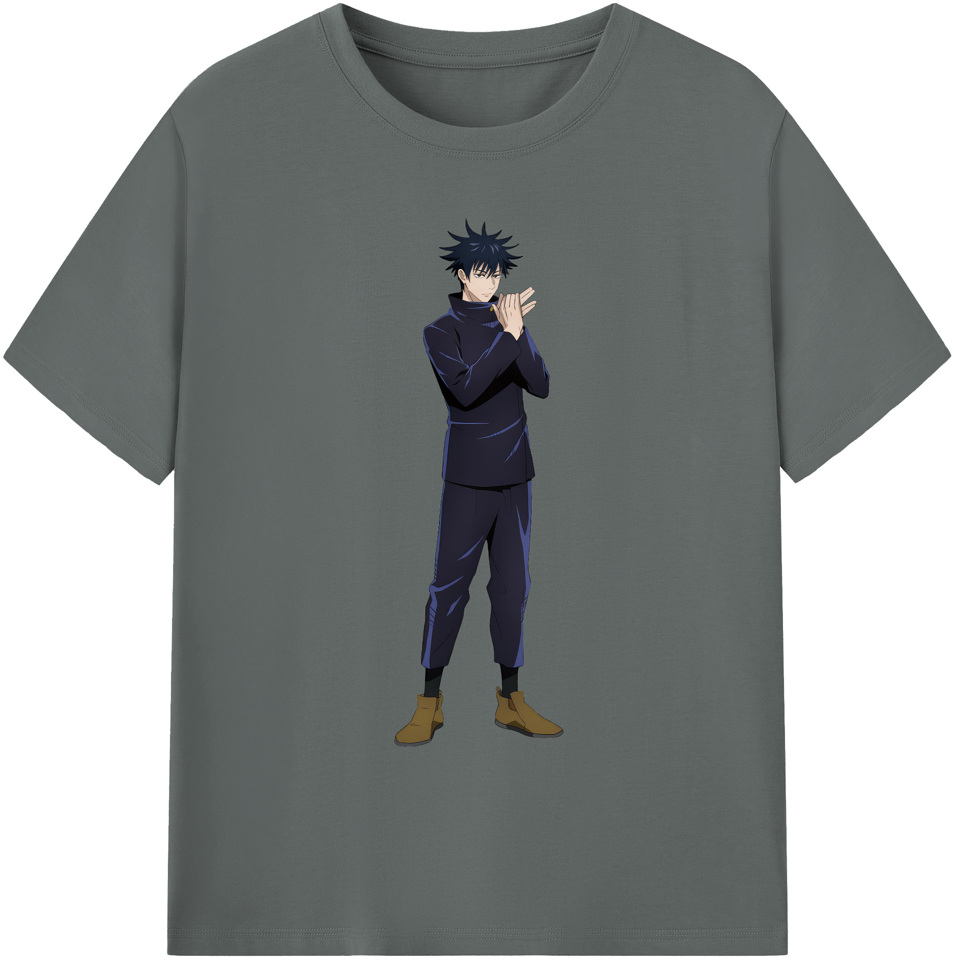 （画像用） 呪術廻戦 Jujutsu Kaisen 綿100％ メンズ半袖Tシャツ｜肌触りやわらか＆通気性
